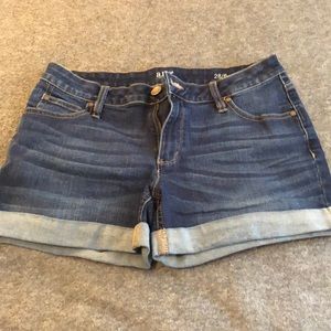 a.n.a. denim shorts